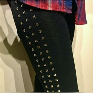 Studded tights